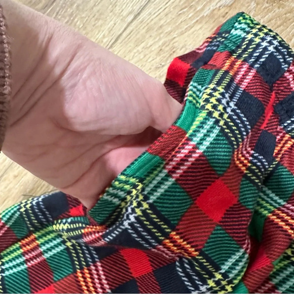 Dearfoams Cozy Comfort Womens Navy Green & Red Plaid Jogger Pajama Pant Sz M GUC - Picture 7 of 8